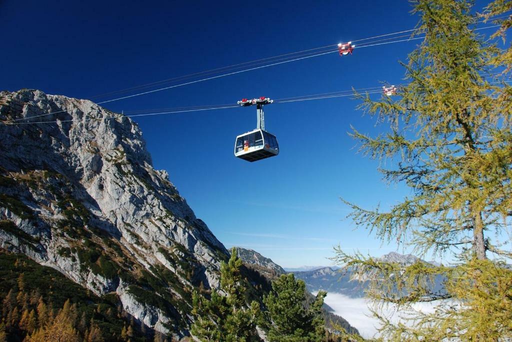 Seeblick Krippenstein Obertraun Bagian luar foto