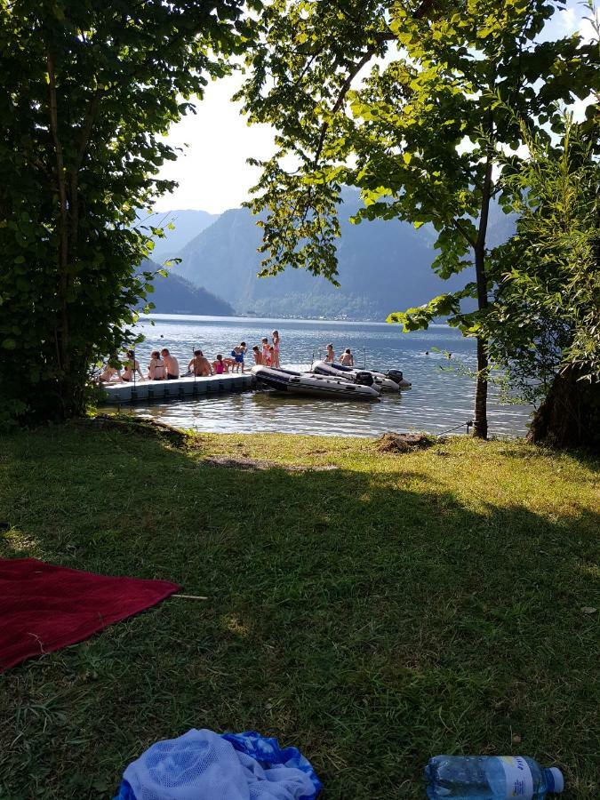 Seeblick Krippenstein Obertraun Bagian luar foto