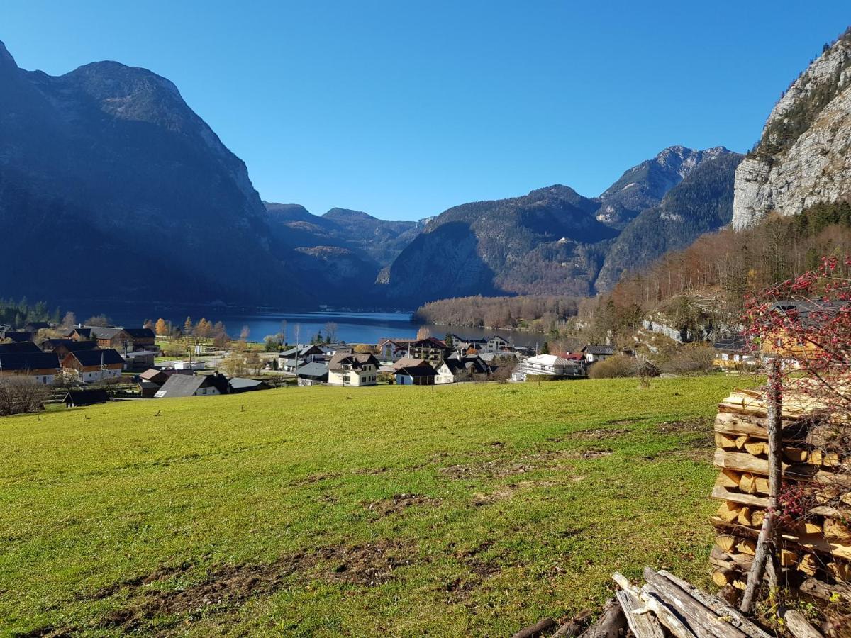 Seeblick Krippenstein Obertraun Bagian luar foto